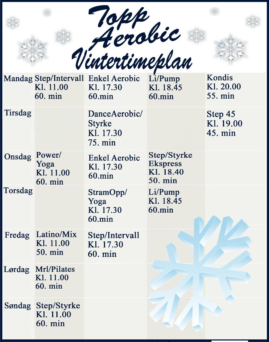 Timeplan