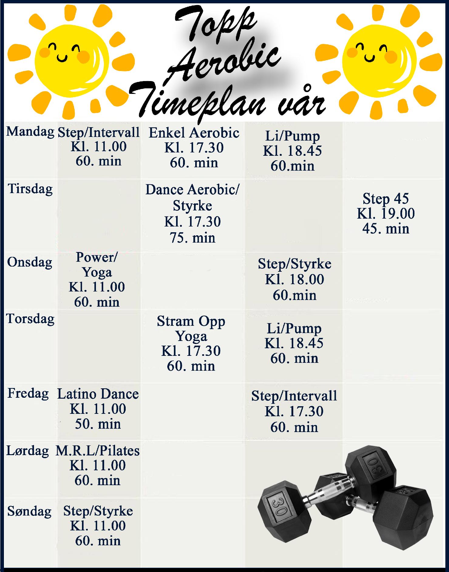 Timeplan